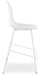 Forestead White Counter Height Bar Stool (Set of 2) - One Stop Furniture