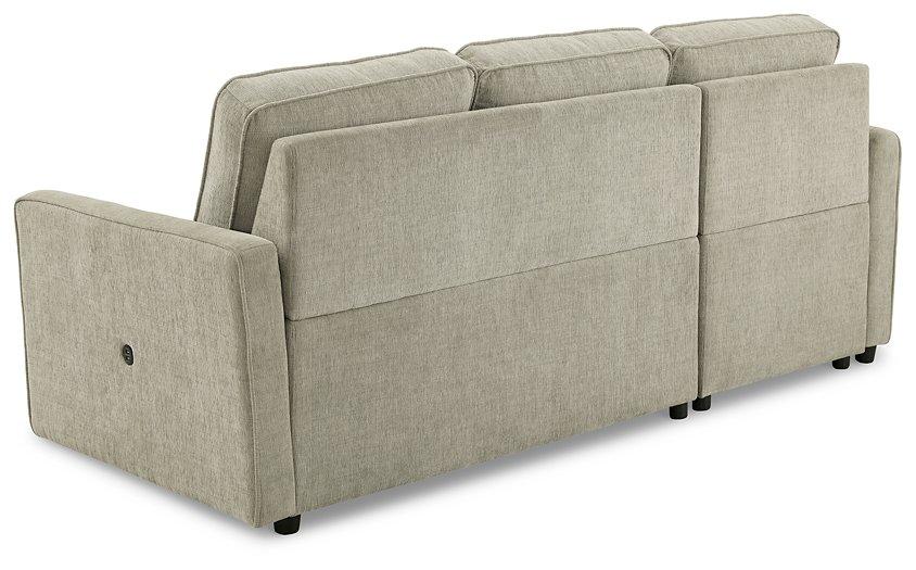 Kerle Fog 2-Piece Sectional with Pop Up Bed