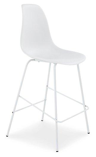 Forestead White Counter Height Bar Stool (Set of 2)