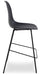 Forestead Black Counter Height Bar Stool (Set of 2) - One Stop Furniture