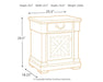 Bolanburg - One Drawer Night Stand - One Stop Furniture