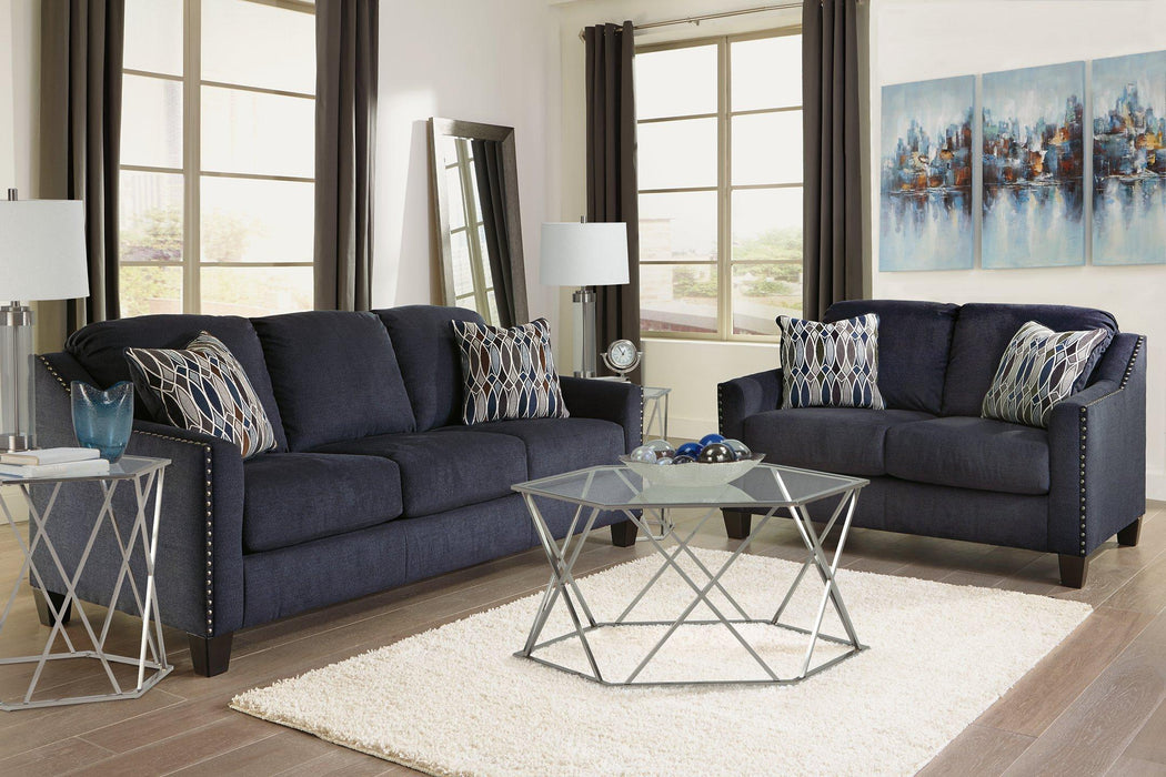 Creeal Heights Ink Sofa and Loveseat