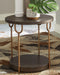 Brazburn - Round End Table - One Stop Furniture