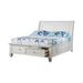 Selena Coastal White Twin Bed - One Stop Furniture
