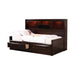 Phoenix Transitional Cappuccino Full Bed - One Stop Furniture