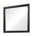 Briana Black Dresser Mirror - One Stop Furniture