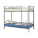 Denley Metal Twin over Twin Bunk Bed - One Stop Furniture