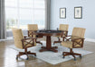 Marietta Casual Tobacco Game Chair - One Stop Furniture