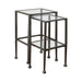 Transitional Black Nesting Table - One Stop Furniture
