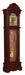 Traditional Brown Red Grandfather Clock - One Stop Furniture