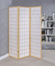 Transitional Natural Folding Screen - One Stop Furniture