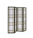 Transitional Black Folding Screen - One Stop Furniture