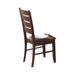Dalila Cappuccino Dining Chair - One Stop Furniture