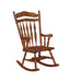 Traditional Medium Brown Rocking Chair - One Stop Furniture