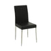 Vance Black and Chrome Dining Chair - One Stop Furniture