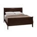 Louis Philippe Cappuccino Eastern King Sleigh Bed - One Stop Furniture
