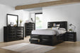 Briana Transitional Black Eastern King Bed - One Stop Furniture