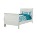 Louis Philippe Traditional Youth White Twin Bed - One Stop Furniture