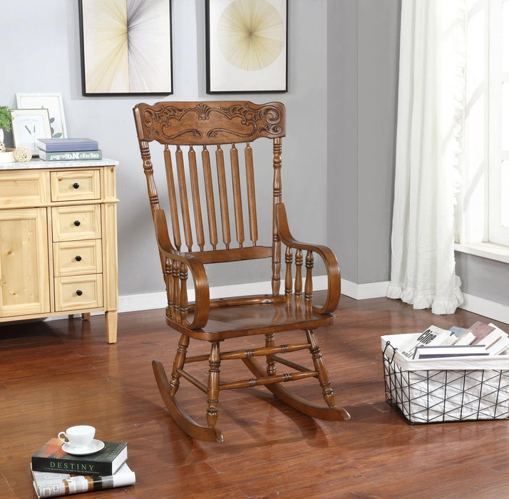 Traditional Wooden Rocking Chair