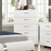 Felicity Contemporary Five Drawer Chest - One Stop Furniture
