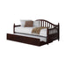 Coastal Cappuccino Twin Daybed - One Stop Furniture