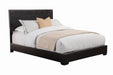 Conner Casual Black Upholstered California King Bed - One Stop Furniture