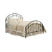 Maywood Transitional Black Metal Queen Bed - One Stop Furniture