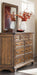 Elk Grove Rustic Rectangular Dresser Mirror - One Stop Furniture