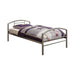 Baines Casual Silver Twin Bed - One Stop Furniture