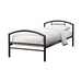 Baines Black Metal Bed - One Stop Furniture
