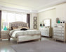 Bling Game Metallic Queen Bed - One Stop Furniture