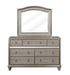 Bling Game Dresser Mirror With Arched Top - One Stop Furniture