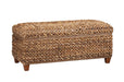 Laughton Natural Woven Banana Leaf Trunk - One Stop Furniture