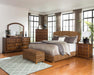 Laughton Rustic Brown  Eastern King Bed - One Stop Furniture