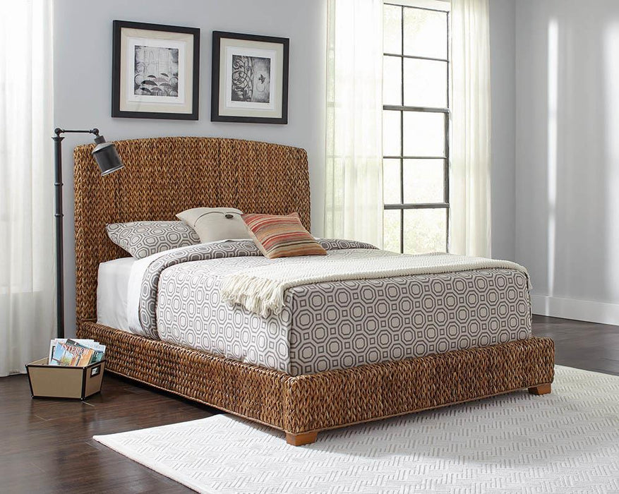 Laughton Rustic Brown  Eastern King Bed