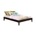 Hounslow Cappuccino California King Platform Bed - One Stop Furniture