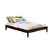 Hounslow Cappuccino Full Platform Bed - One Stop Furniture
