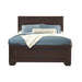 Fenbrook Transitional Dark Cocoa Queen Bed - One Stop Furniture