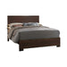 Edmonton Transitional Rustic Tobacco California King Bed - One Stop Furniture