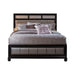Barzini Transitional Eastern King Bed - One Stop Furniture
