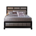 Barzini Transitional Queen Bed - One Stop Furniture