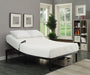 Stanhope Black Adjustable Queen Bed Base - One Stop Furniture