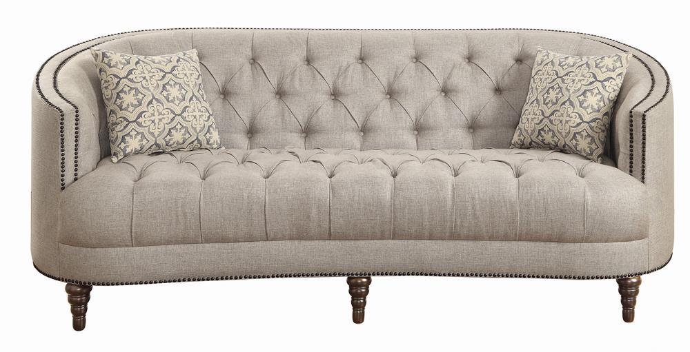 Avonlea Traditional Beige Sofa - One Stop Furniture