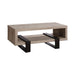 Industrial Grey Driftwood Open Coffee Table - One Stop Furniture