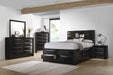 Briana Transitional Black California King Bed - One Stop Furniture