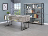 Guthrie Industrial Grey Driftwood Bookcase - One Stop Furniture