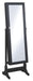 Transitional Black Jewelry Cheval Mirror - One Stop Furniture