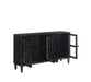 Transitional Black Accent Cabinet - One Stop Furniture
