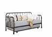 Traditional Black Metal Daybed - One Stop Furniture