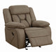 Houston Casual Tan Glider Recliner - One Stop Furniture